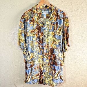 Margaritaville Jimmy Buffet Hawaiian Shirt.
